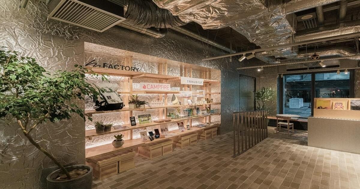 有楽町microでの、南三陸町の魅力的な食の展示