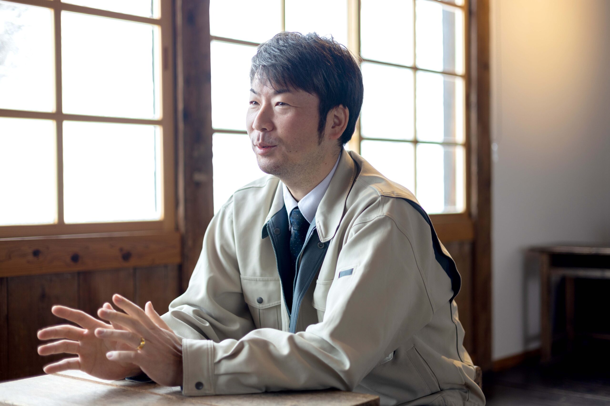 昭和村の移住施策の今後について語ってくれた山内さん