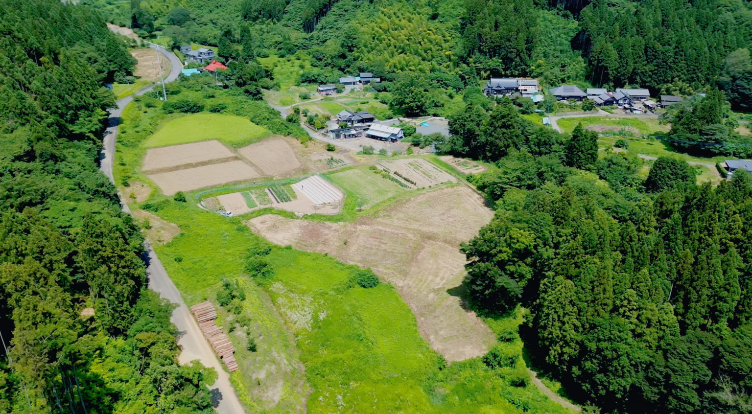 北茨城市の限界集落における、地域資源磨き上げ施策の映像化